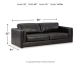 Amiata Sofa, Loveseat, Oversized Chair and Ottoman - 57405U4