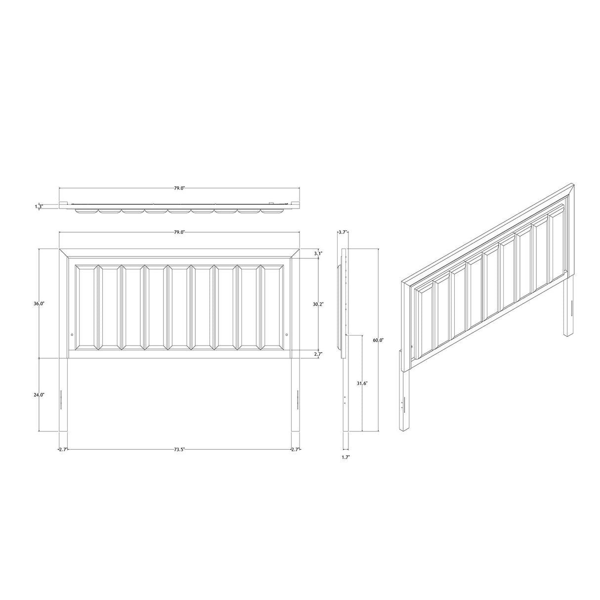 Skye - Durable Bed