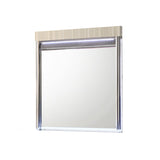 Leonor - Mirror With LED Light Frame - Gray