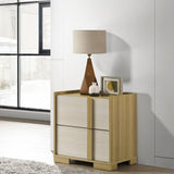 Lincoln - 2 Drawer Nightstand - Natural