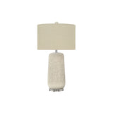 Contemporary Lighting, Table Lamp, Ceramic, Resin - Cream