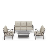 Patio Furniture Set & Coffee Table For Backyard