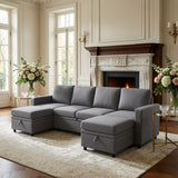 Square Ottoman For Living Room