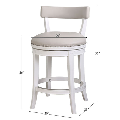 Stool & Upholstered Seat And Back