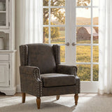 Decorative Chair With Stud Detailing