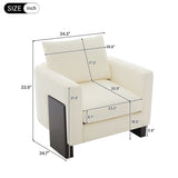 Stylish Club Armchair For Living Room