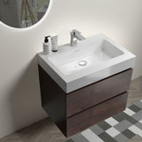 Alice - Bathroom Vanity Wall Mounted With Sink, Large Storage