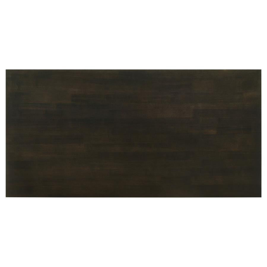 Rachelle 3-piece Rectangular Coffee Table Set Deep Merlot - 5909