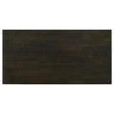 Rachelle 3-piece Rectangular Coffee Table Set Deep Merlot - 5909