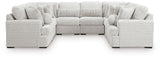 Cuddle Plush 8-Piece Sectional - PC59106S6