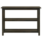 Rachelle 2-shelf Wood Entryway Console Table Deep Merlot - 5910