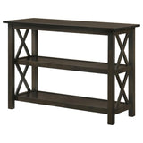 Rachelle 2-shelf Wood Entryway Console Table Deep Merlot - 5910