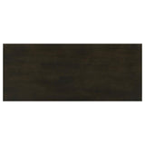 Rachelle 2-shelf Wood Entryway Console Table Deep Merlot - 5910