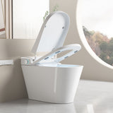 Smart Bidet Toilet With Auto Open / Close Seat, Warm Water Wash, Heated Seat, And Wireless Remote Control