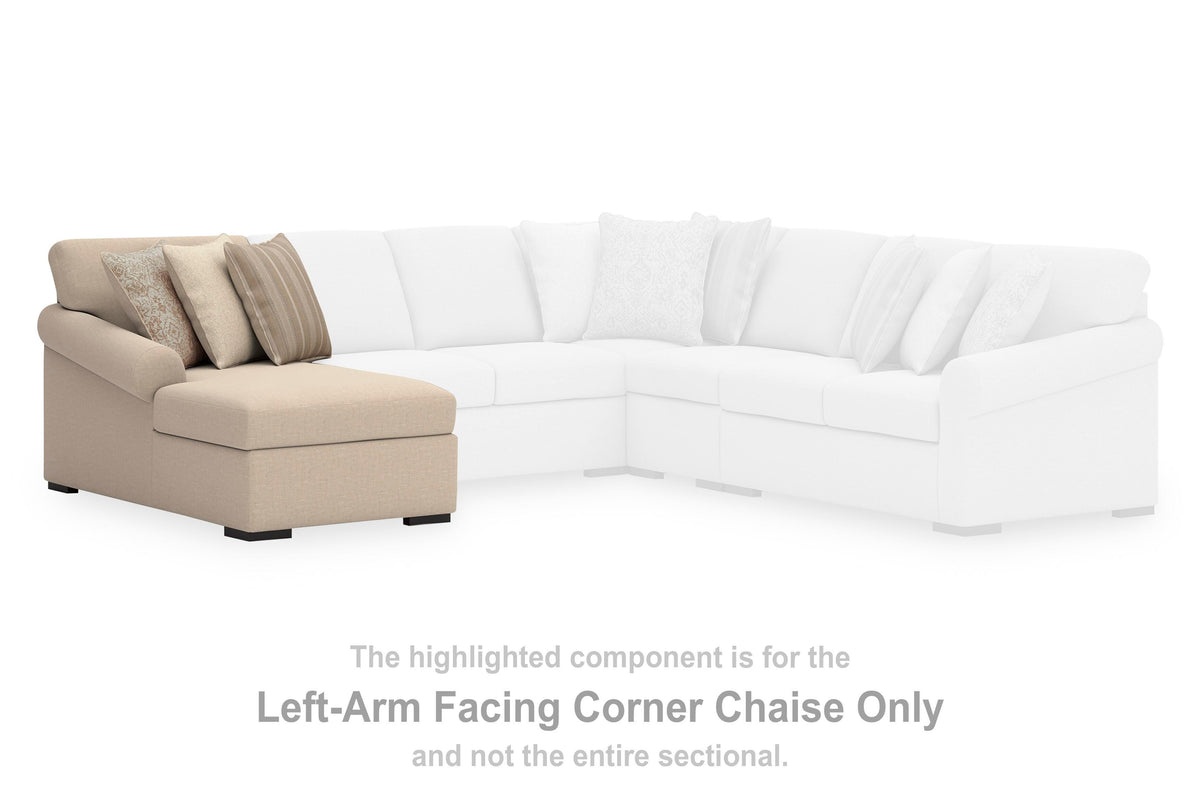 LadyMae Left-Arm Facing Corner Chaise - 5940416