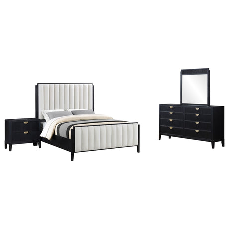 Ennis - Bedroom Set With Tufted Headboard