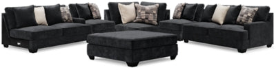 Lavernett 5-Piece Sectional and Ottoman - 59603U2