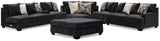 Lavernett 5-Piece Sectional and Ottoman - 59603U2