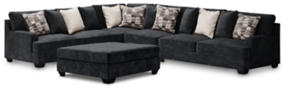 Lavernett 4-Piece Sectional with Ottoman - 59603U1