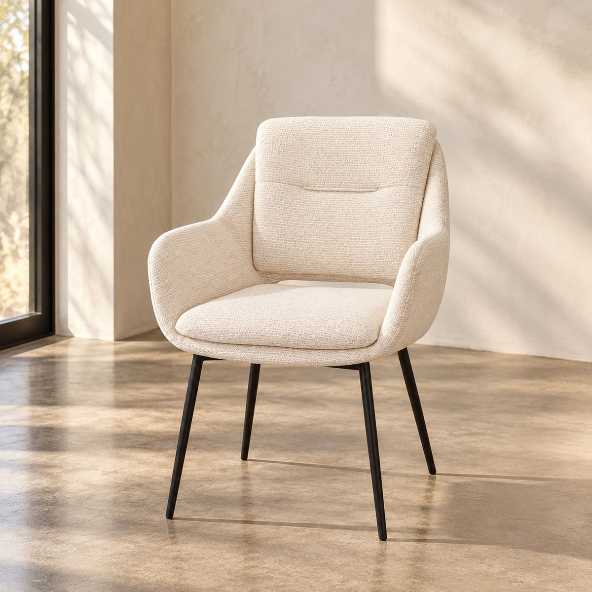 Bexley - Arm Chair (Set of 2) - Beige