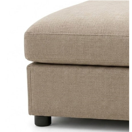 Ottoman With Durable Upholstery For Versatile Use