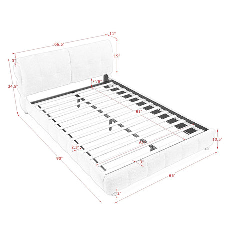 Platform Bed & Upholstered Frame