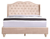 Upholstered Bed Transitional