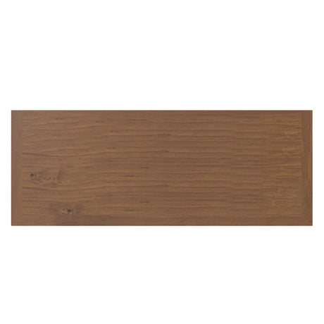 Amherst - TV Media Stand - Medium Saddle Brown