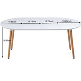 Extensible Table, Dining Table, Office Table, Coffee Table Metal Leg