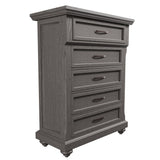 1 Piece Chest With Unique Legs - Antique Gray