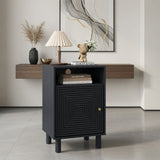 Nightstand With Charging Station & Storage