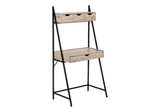 Computer Desk For Home Office, Laptop, Leaning, Storage Drawers, Contemporary & Modern