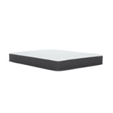 8" Pocket Spring Hybrid Bed In A Box Mattress, Soft Gel Memory Foam - Gray / White - Full