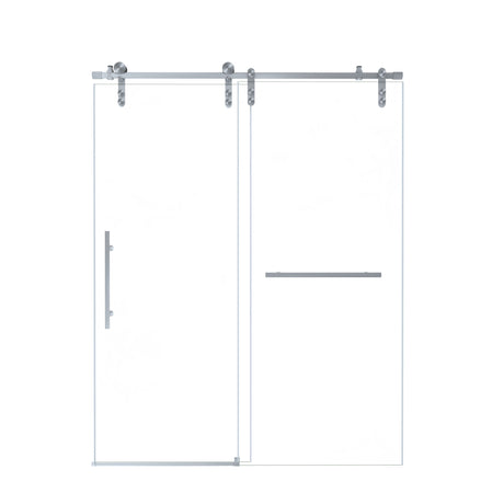 Frameless Sliding Bathtub Door With Frame
