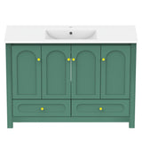 Bathroom Vanity With Sink Combo, 4 Soft Close Doors And 2 Drawers