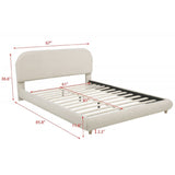 Contemporary Low-Profile Platform Bed