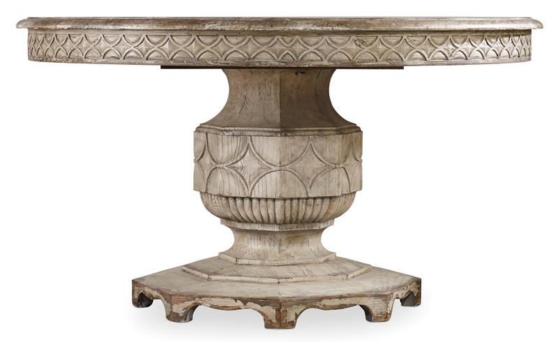 Chatelet Round Dining Table with One 20'' Leaf - 5350-75203
