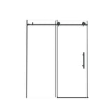 Frameless Shower Door With Handle