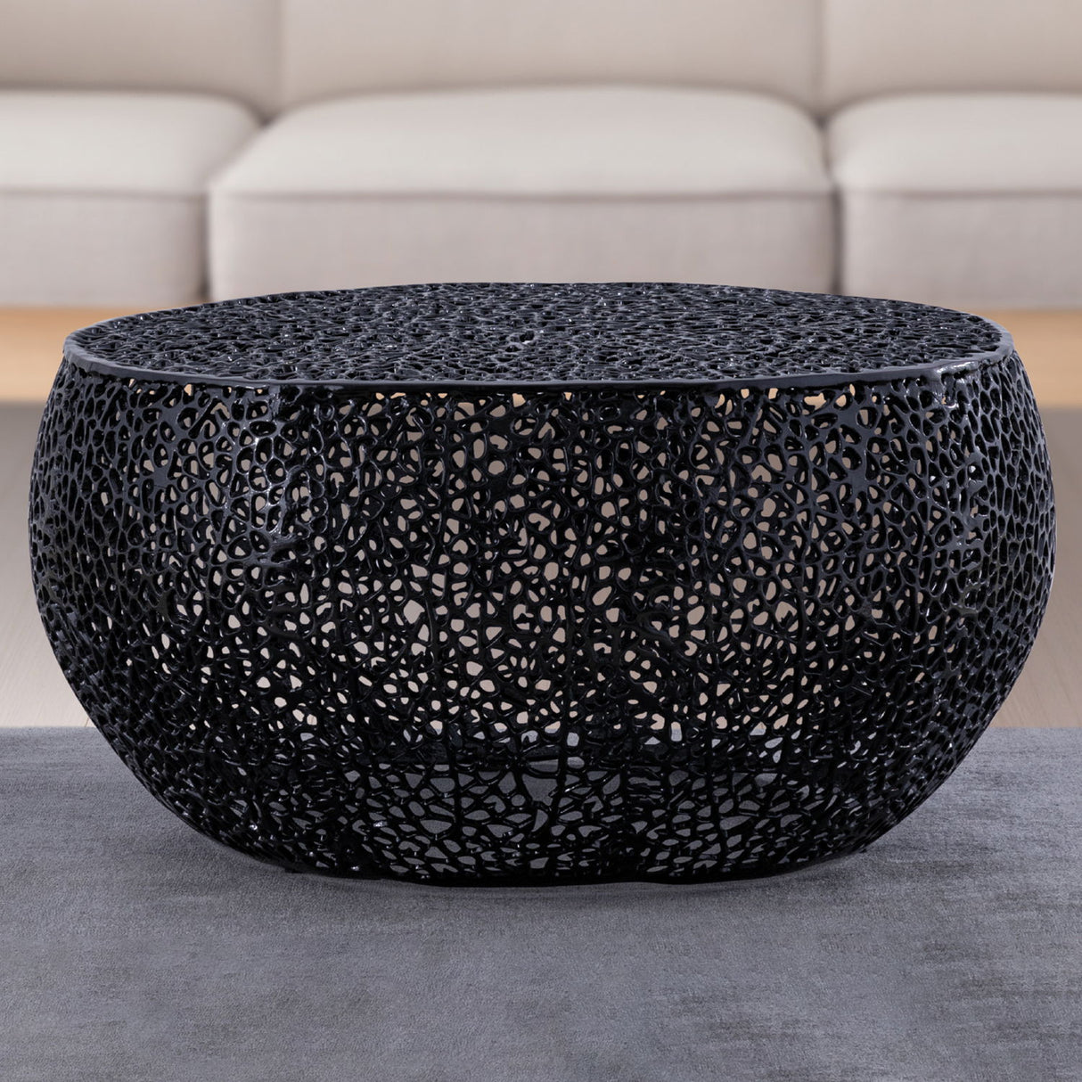 T3502 - Modern Round Coffee Table