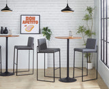 Fuji - Contemporary High Back Barstool Elegant Design