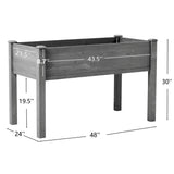 Elevated Raised Garden Bed For Outdoor