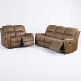 Modern Living Room Set With Square Armrest, Cushion Backrest