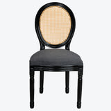 French Country Dining Chairs With Round Back (Set of 2)