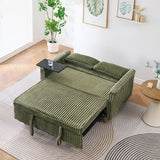 Pull Out Sofa With Movable Tabletop And USB Ports