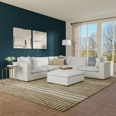 Jasmine - Left Arm Sofa Module - Gray