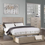 Bed With 2 Panel Headboard