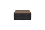 Channel - Cocktail Table With Casters - Black