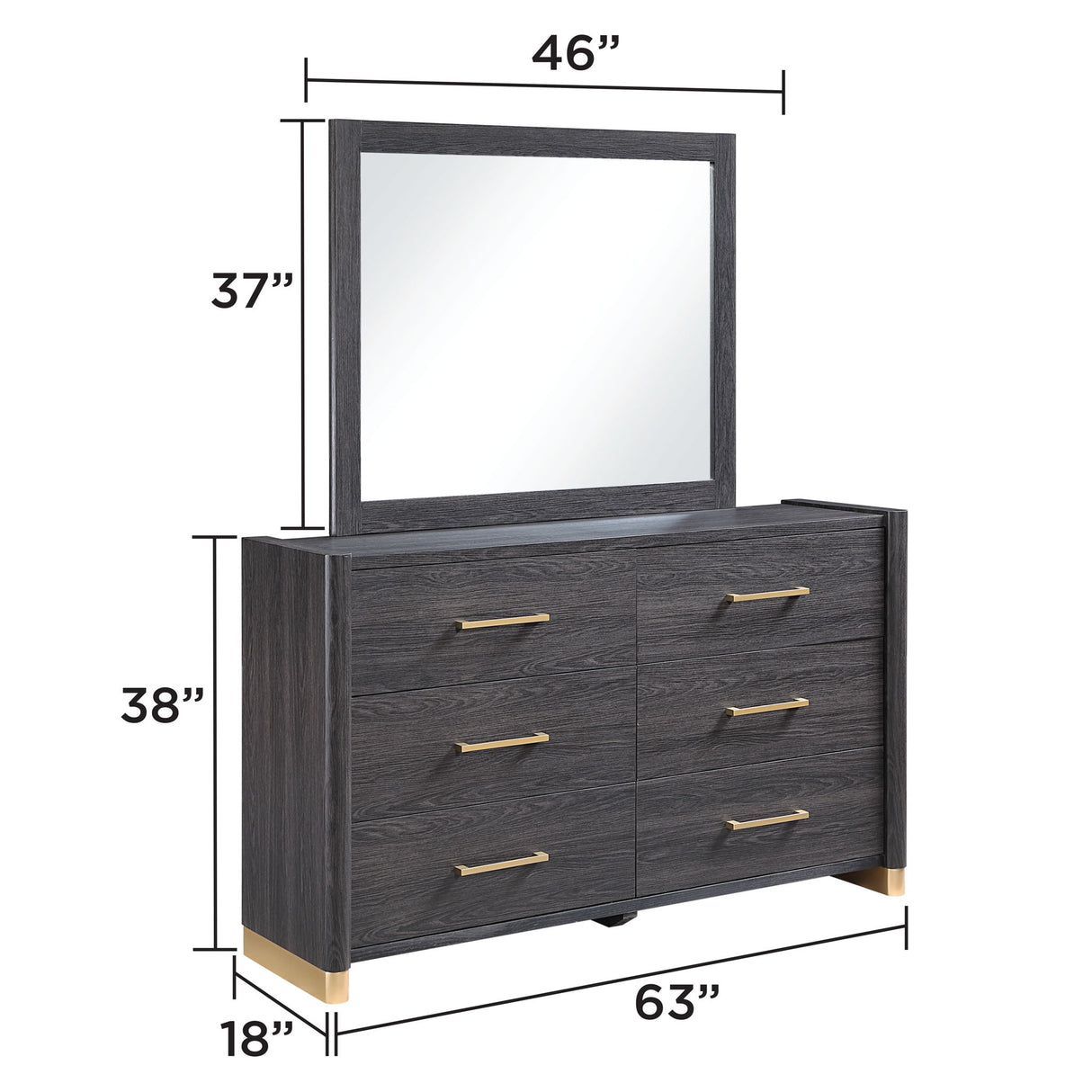 Clifton - Bedroom Set With Upholstered Headboard
