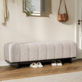 Indoor Dining Bench For Dining Room - Oatmeal