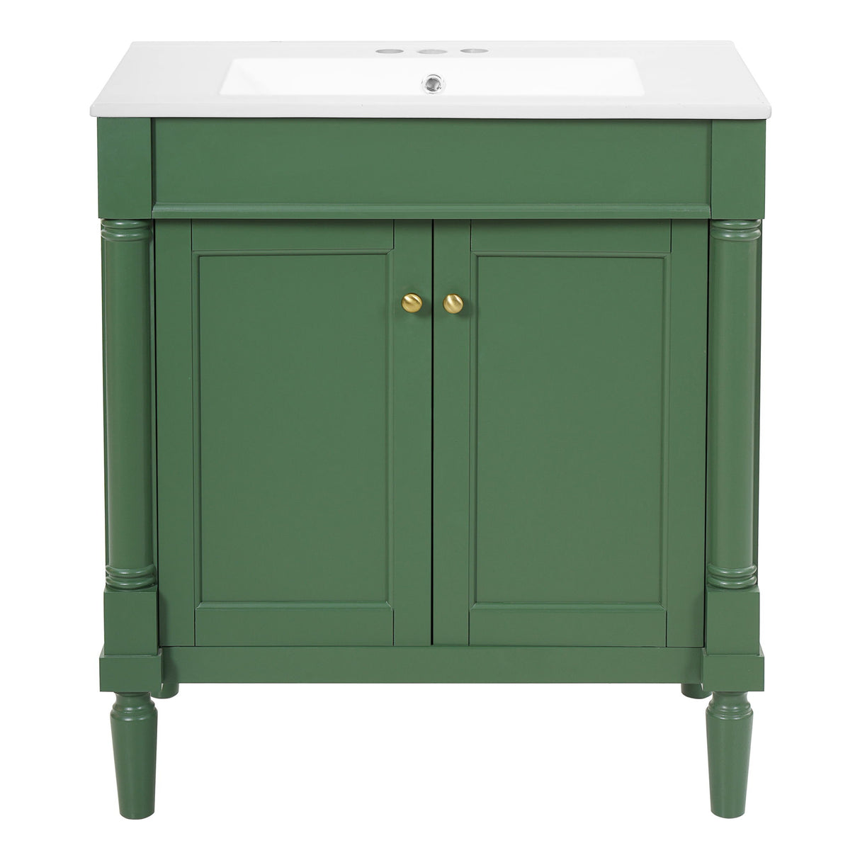 Bathroom Vanity Cabinet With Sink, Soft Close Doors, Storage Cabinet